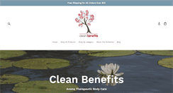 Desktop Screenshot of cleanbenefitsco.com